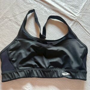 Brooks Classic Black Sports Bra